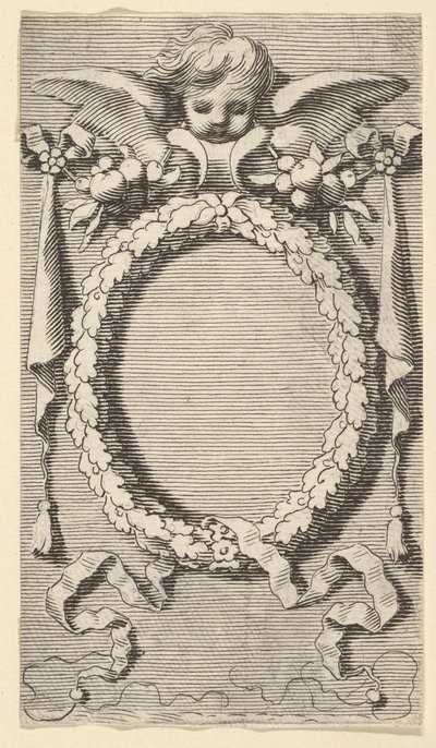 Başlık Sayfası: Desmarets de Saint-Sorlin, Meryem Ana Ofisi, 1645. by Claude Mellan