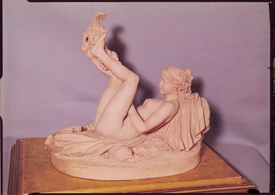 La Gimblette (pişmiş toprak) by Claude Michel Clodion
