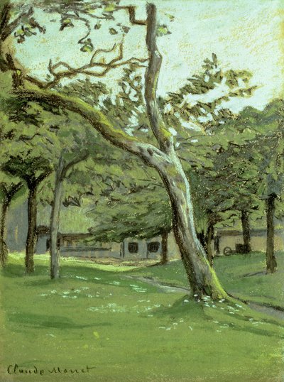 Meyve bahçesi by Claude Monet