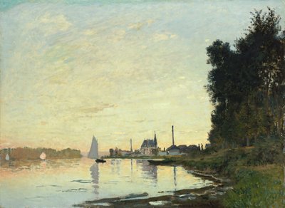 Argenteuil, Öğleden Sonra, 1872 by Claude Monet