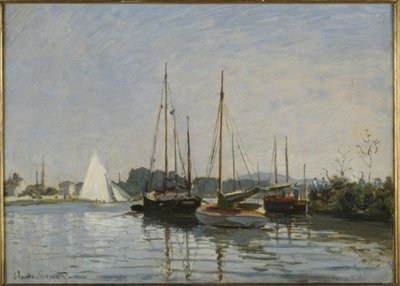Zevk tekneleri, Argenteuil by Claude Monet