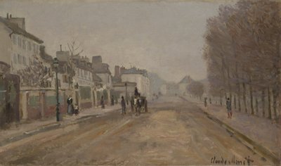 Héloise Bulvarı, Argenteuil, 1872 by Claude Monet