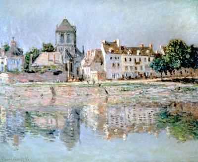 Vernon Nehri kıyısında, 1883 by Claude Monet