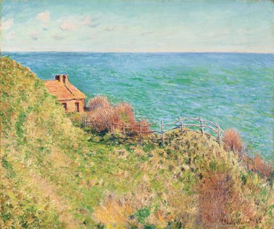 Gümrük memurlarının kulübesi by Claude Monet