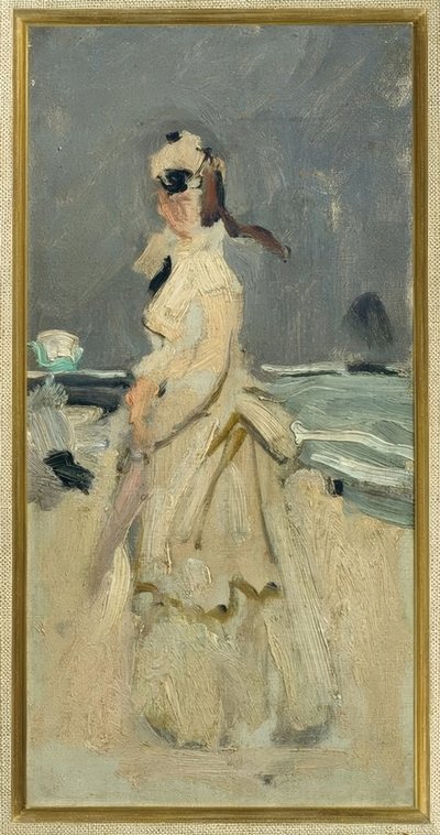 sahilde camille by Claude Monet