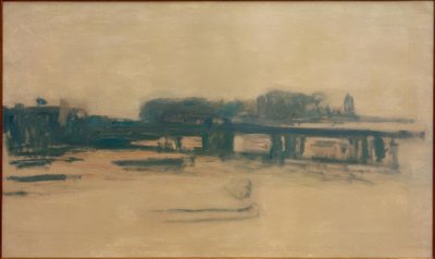 Charing Çapraz Köprü by Claude Monet