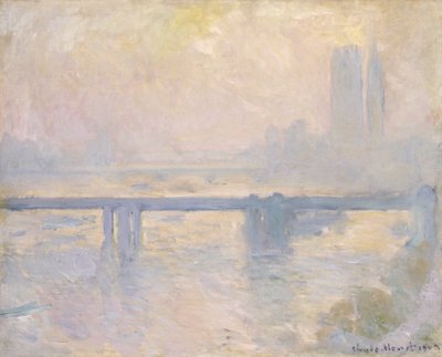 Charing Cross Köprüsü, 1899 by Claude Monet