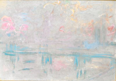 Charing Cross Bridge, 1900 dolayları (tuval üzerine yağlıboya) by Claude Monet