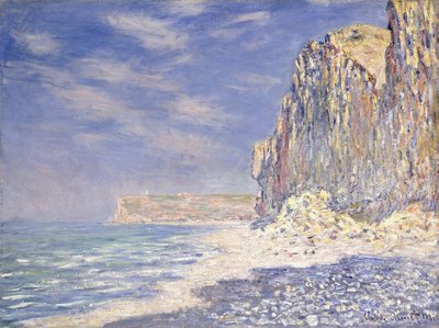 Fecamp yakınlarındaki Kayalıklar, 1881 by Claude Monet