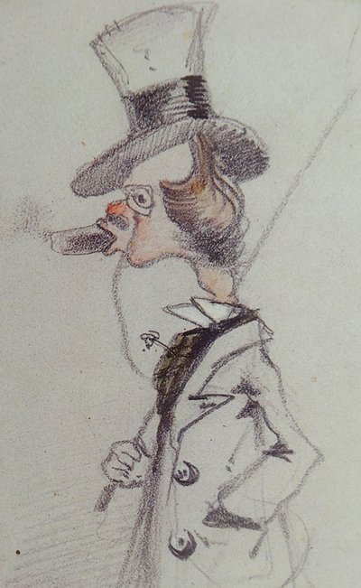 Puro ile Dandy Dandy au Cigare, yaklaşık 1857 by Claude Monet