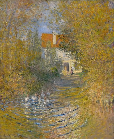 Kazlar. 1874 by Claude Monet