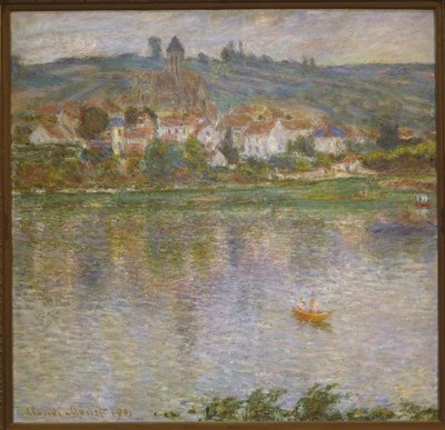 Vetheuil şehri by Claude Monet