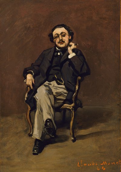 Leclenché, 1864 by Claude Monet