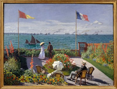 Sainte-Adresse'deki Bahçe by Claude Monet
