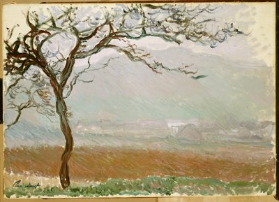 Giverny Kırsal by Claude Monet