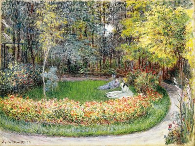 Bahçede, 1875 by Claude Monet