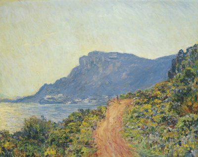 Monako yakınlarındaki Korniş, 1884 by Claude Monet