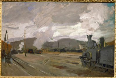 Argenteuil istasyonu by Claude Monet