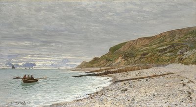 La Pointe de la Hève, Sainte-Adres. 1864 by Claude Monet