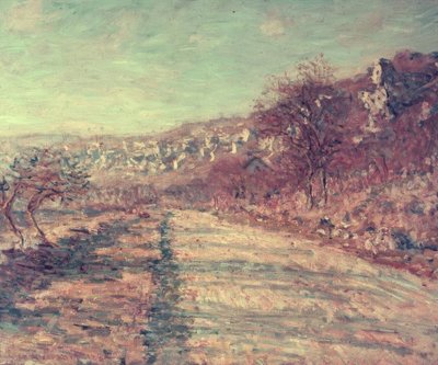 La Roche-Guyon Rotası by Claude Monet
