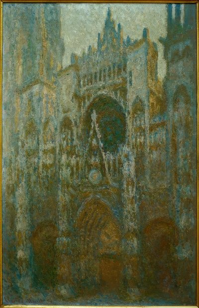 Rouen Katedrali, portal by Claude Monet