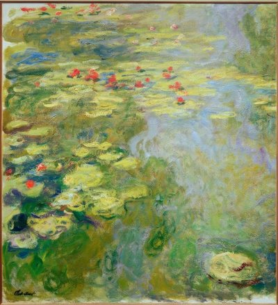 Nilüfer Göleti (sol kısım) by Claude Monet