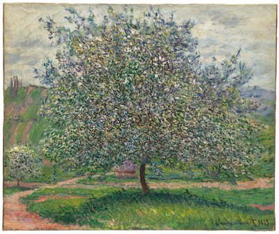 Elma Ağacı, 1879 by Claude Monet