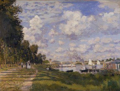 Argenteuil havzası by Claude Monet
