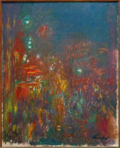 Leicester kare by Claude Monet