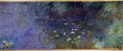 Les nympheas: matin Detay. Claude Monet