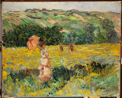 Limetz Çayırı, 1887 by Claude Monet