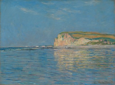 Dieppe yakınlarındaki Pourville'de Alçak Gelgit, 1882 by Claude Monet