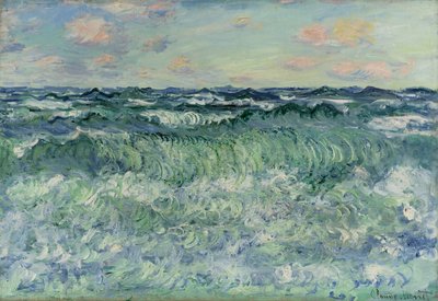 Deniz (Deniz çalışması) by Claude Monet