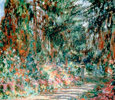 Monet Bahçesi c1880 by Claude Monet