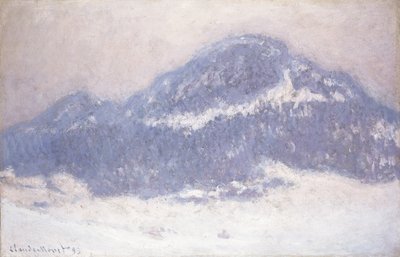 Mont Colesas, Misty Onsekiz, 19 by Claude Monet