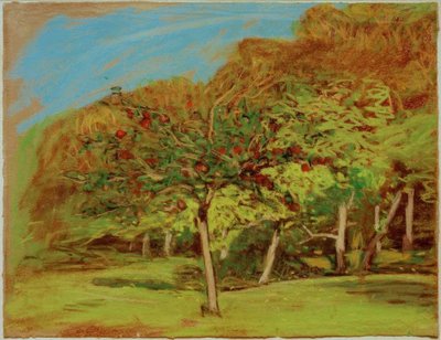 Meyve ağaçları by Claude Monet