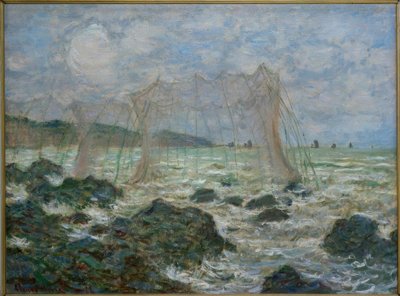 Pourville balıkçı parkı by Claude Monet