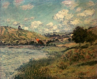 Peyzaj, Vétheuil by Claude Monet