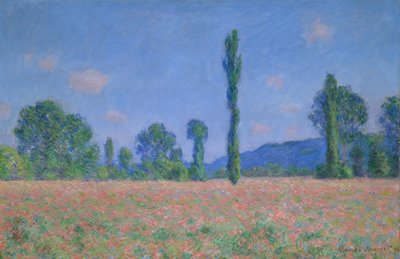 Haşhaş Tarlası Giverny, 189091. by Claude Monet