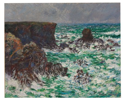 Port-Coton: Aslan, 1886 by Claude Monet