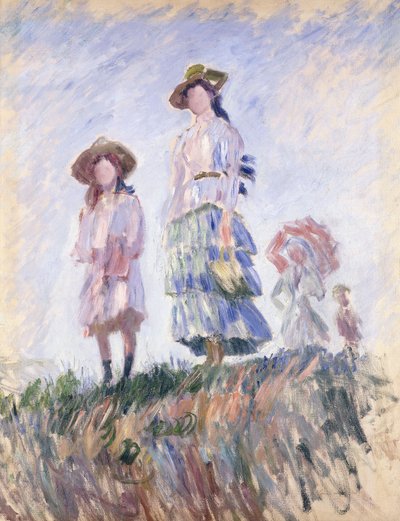 gezinti yeri by Claude Monet
