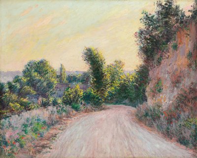 Yol; Chemin, 1885 by Claude Monet