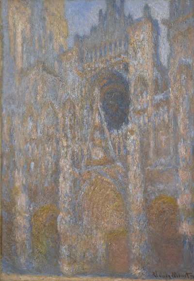 Rouen Katedrali, Cephe, c.1892-94 by Claude Monet