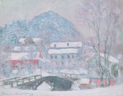 Sandvika, Norveç, 1895. by Claude Monet
