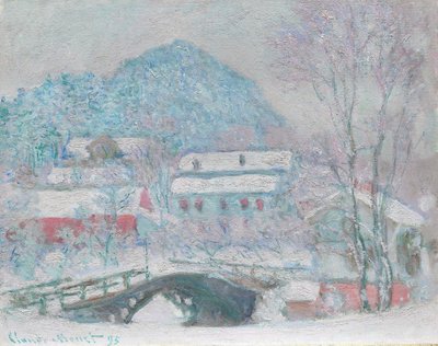Sandvika, Norveç, 1895 by Claude Monet