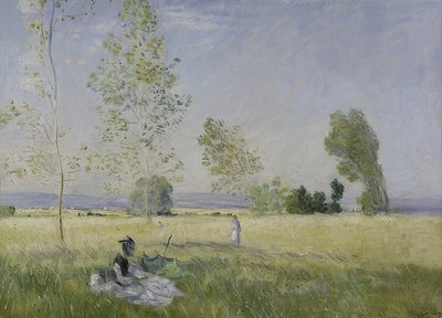 Yaz mevsimi. 1874 by Claude Monet