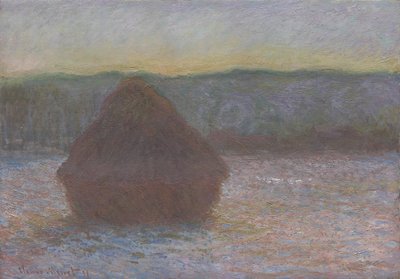Buğday Yığını by Claude Monet