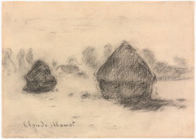 Buğday Yığınları by Claude Monet