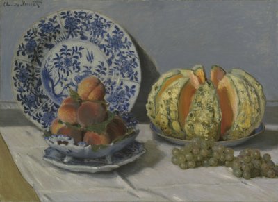 Kavun ile Natürmort by Claude Monet