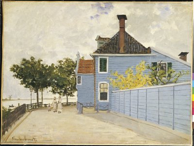 Mavi Ev, Zaandam by Claude Monet